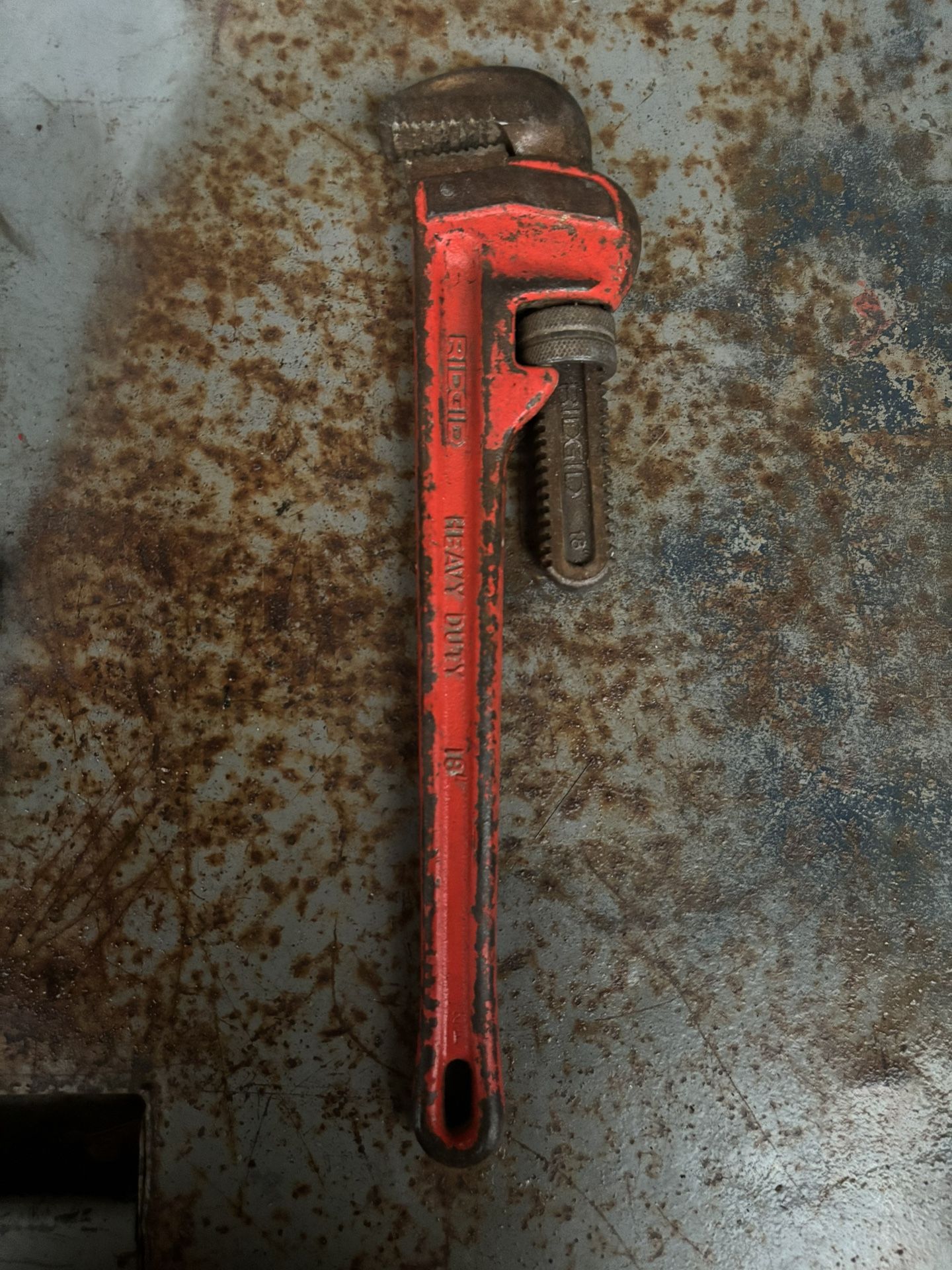 Ridgid 18” Heavy Duty Wrench