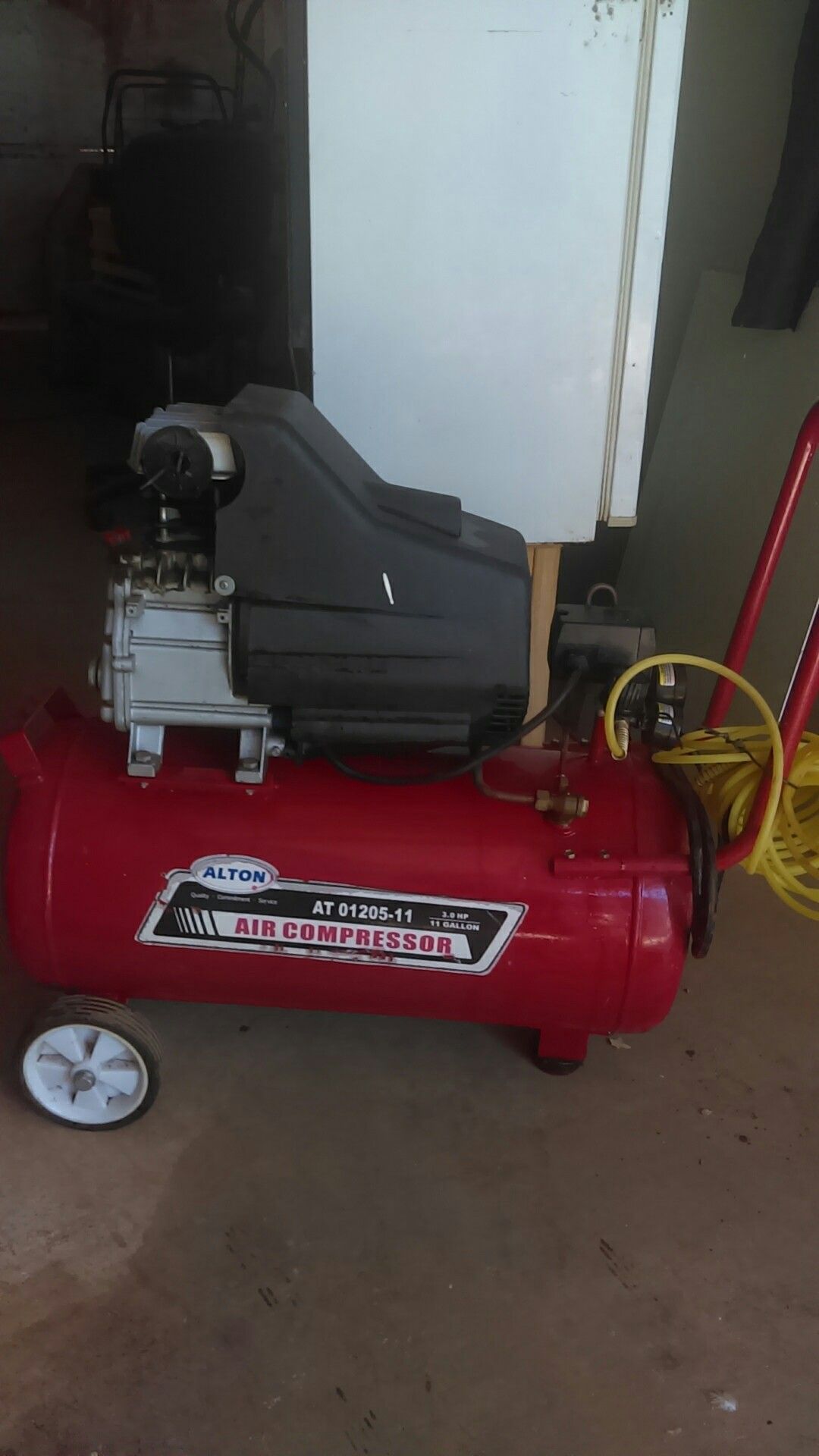 Brand Alton Air Compressor 3 HP 11 Gallon Model AT 01205