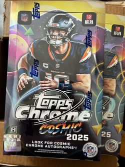 Topps Chrome Cosmic 2025 NFL Football Hobby Box