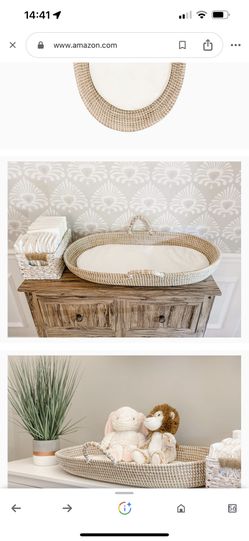 Sawgrass Baby Changing Pad/basket 