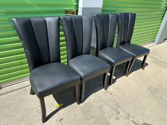 Black chairs