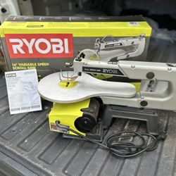 Ryobi 16” Variable Speed Scroll Saw - Barely Used