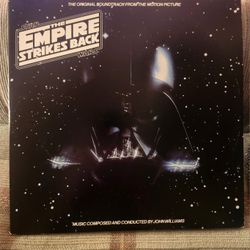 Vintage Original Star Wars  The Empire Strikes Back 1980 RSO 2 LP's 