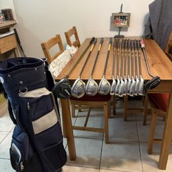 KING COBRA 3400iXH MEN’S  GOLF SET+DRIVER/WOODS/PUTTER/CART-CARRY GOLF BAG(13 CLUBS)