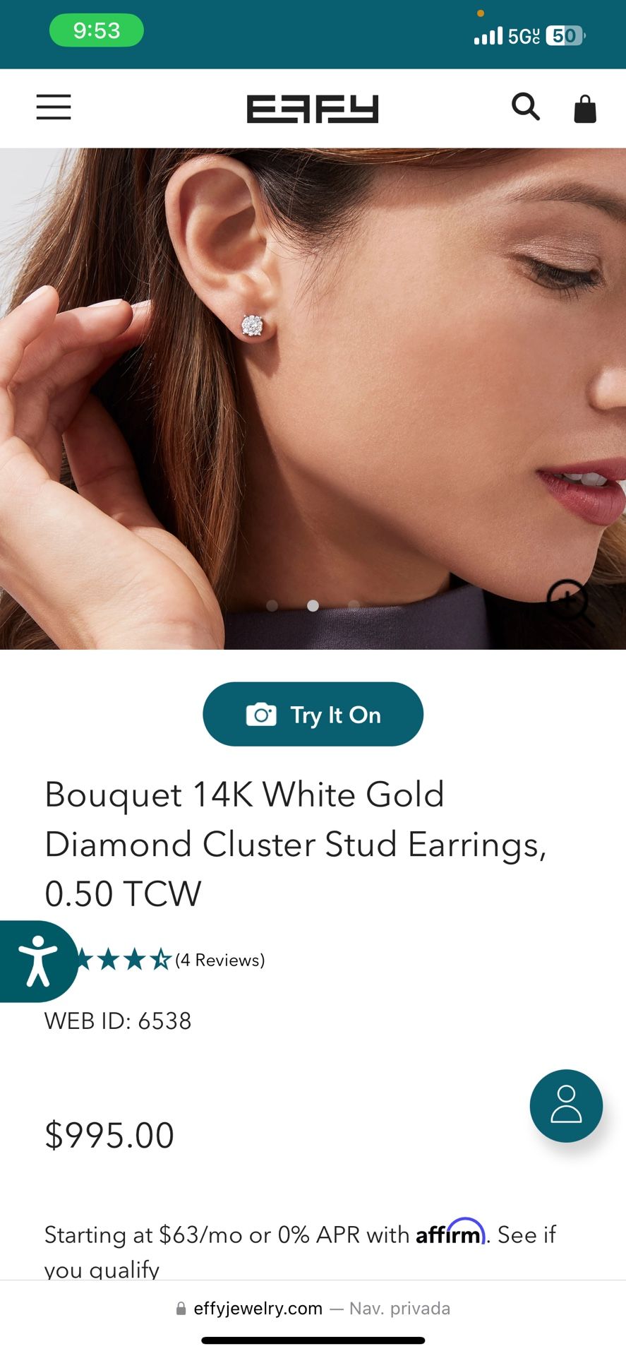 Diamond Earrings