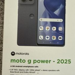 Moto G Power 2025 New