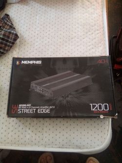 Brand new Memphis 1200 watt amp 100!