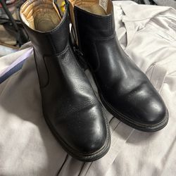 Clark’s boots, barely wore once