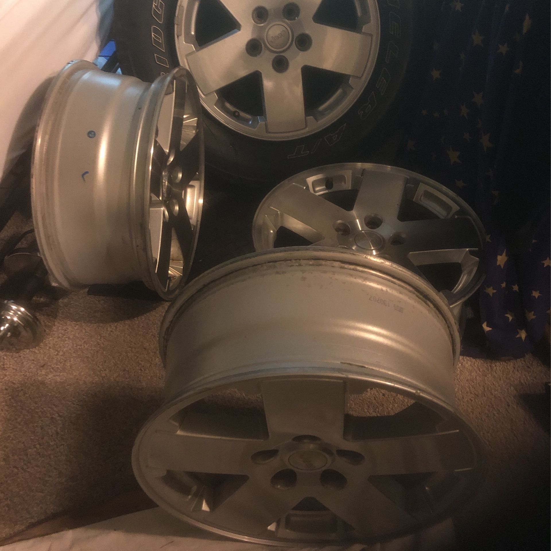 Jeep 18” Wheels $100