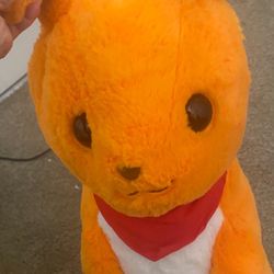 Orange kangaroo Plush