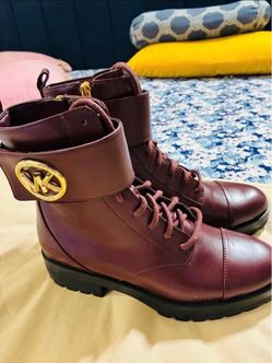 Michael kors combat boots