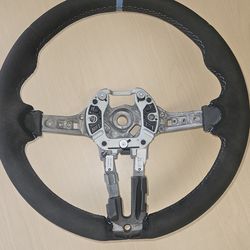 OEM BMW Performance Alcantara & Carbon Steering Wheel F85 M F86 X6 M 2015+