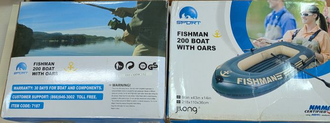 Two fishman 200 bolt with oars New