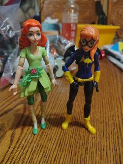 DC Batgirl Poison Ivy Action Figures