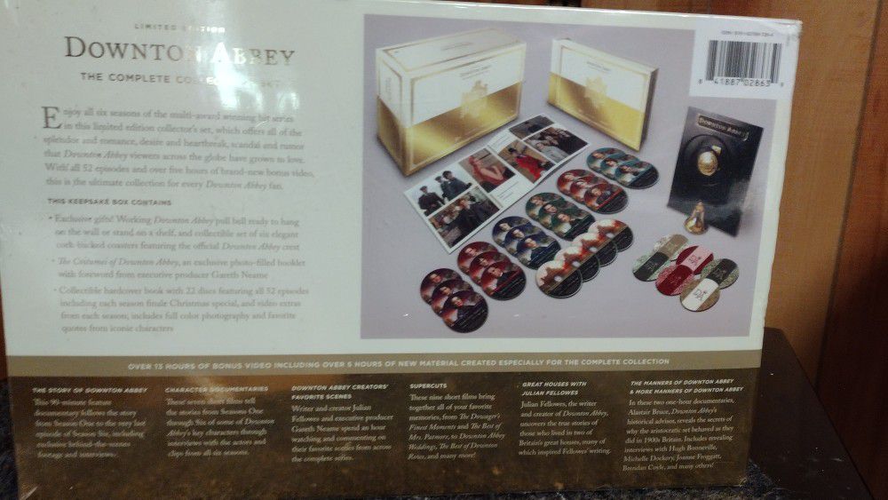 Downton Abbey box set:  Die-Hard Downton Abbey Fan? This Pristine Collector's Set Belongs in Your Manor!


