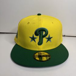 Size 7 5/8 NEW ERA PHILADELPHIA PHILLIES VETERANS fitted golden goal Brazil hat Fashion Hype Designer Streetwear Yzy Fog Assc Kith Cdg Supreme Team 