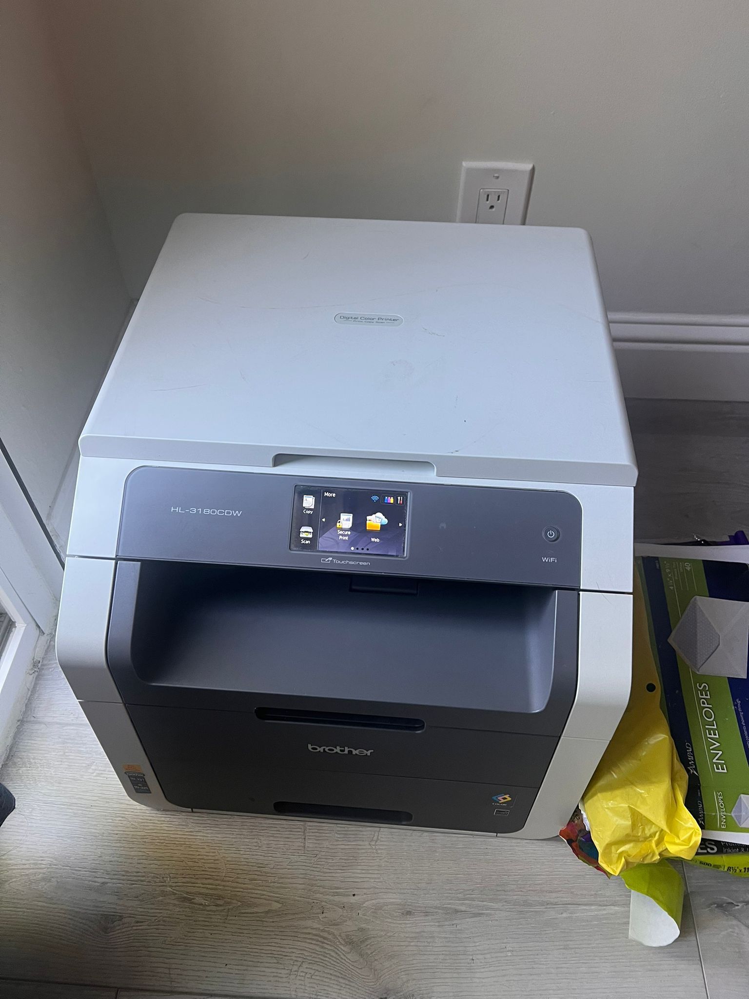 Brother Laser Color Printer And Scanner