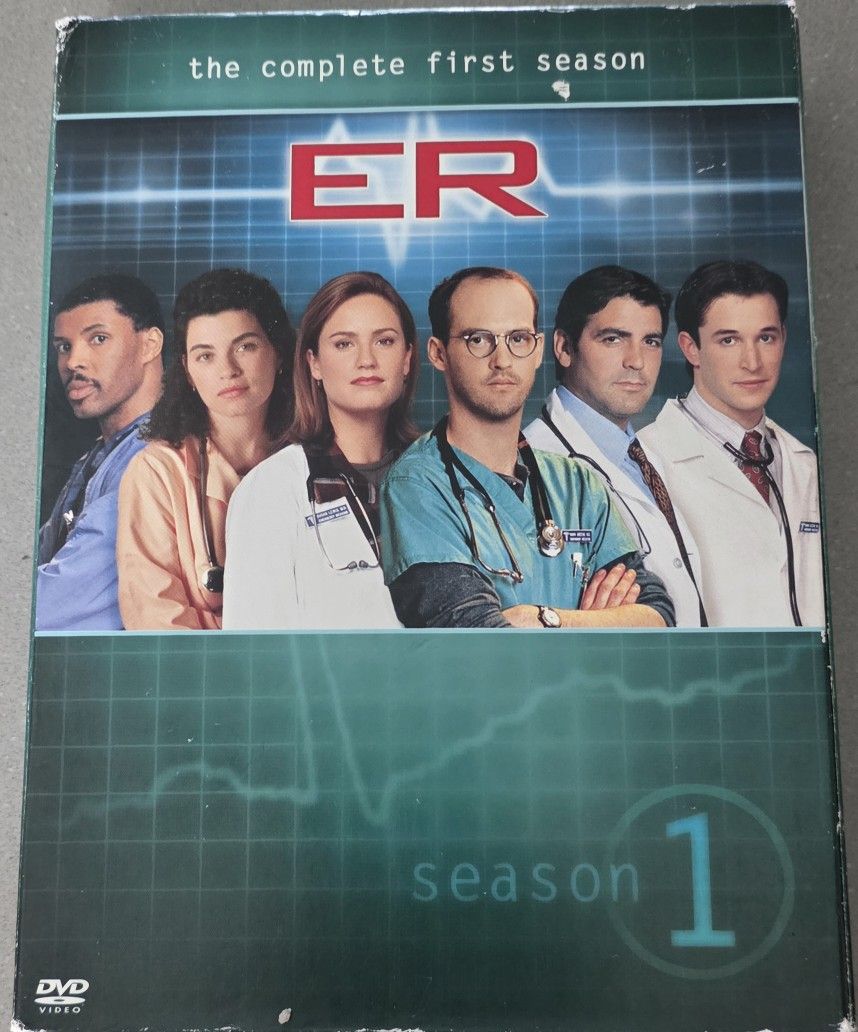 "ER: Season 1 [DVD] four-disc set TV Series 