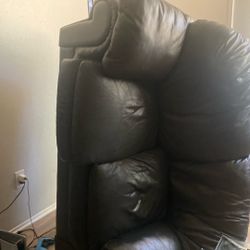 Love Seat Leather Couch