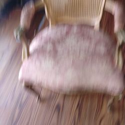Vintage Louie Xv Cane Back Chair