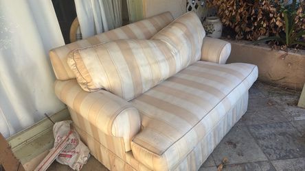 Classic Striped Cottage Style Sofabed by Ethan Allen