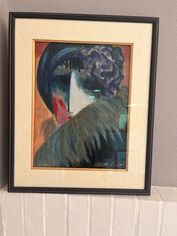 BARBARA A WOOD ART PIECE PEACE