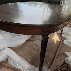 Vintage 1950s Bakar Dining Table —Beautiful mid-century dining table in solid wood, circa 1950s, with two removable leaves f