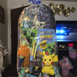 Pikachu easter basket