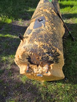 Free Scrap hot water heater tank