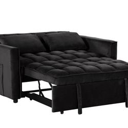 Relax Black Sleeper Sofa
