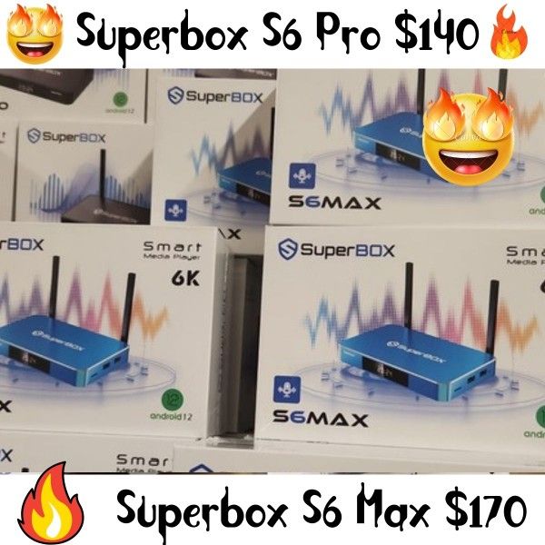 Superbox S6 supreme new 2024 Model Wholesale reseller S6 Ultra super box Superbox S6 PRO