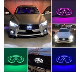 Infiniti LED Illuminated Grille Badge Emblem