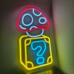 Mario neon usb light 