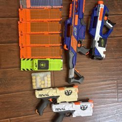 Nerf Guns With Bullets 