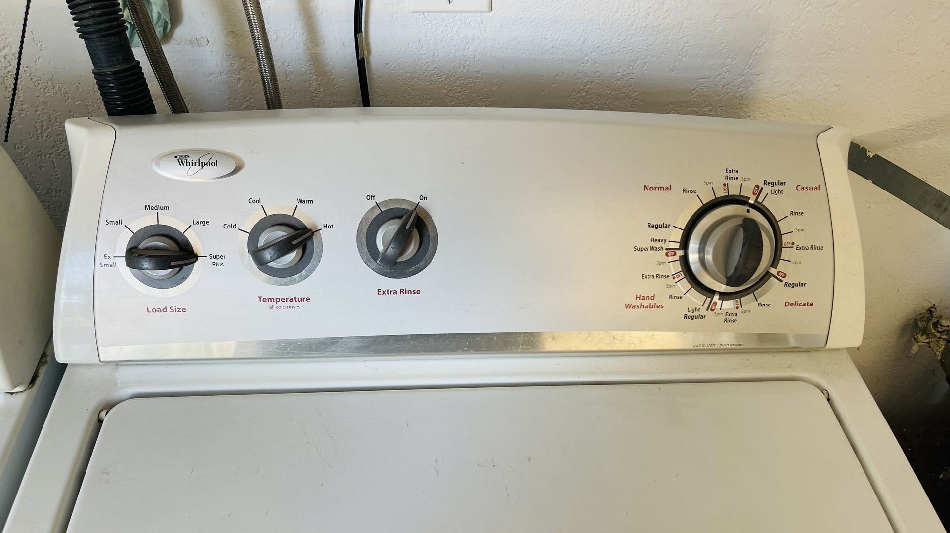 washer and dryer whirlpool 