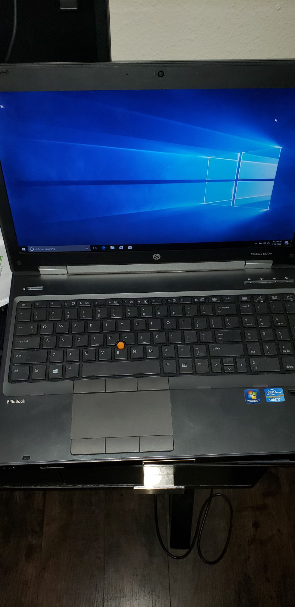HP elitbook 8570w laptop