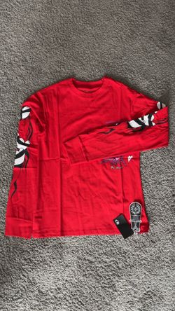 Chrome Hearts Long Sleeve Red T-Shirt (XL)