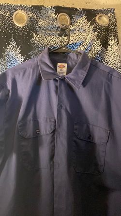 Dickies Work Shirt XL Navy Blue