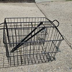 Bike Rear Wheel Basket