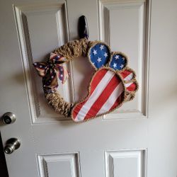 Handmade 4th Of July Wreath 
