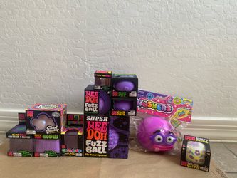 Purple Needoh Squishy Toys & Smushers