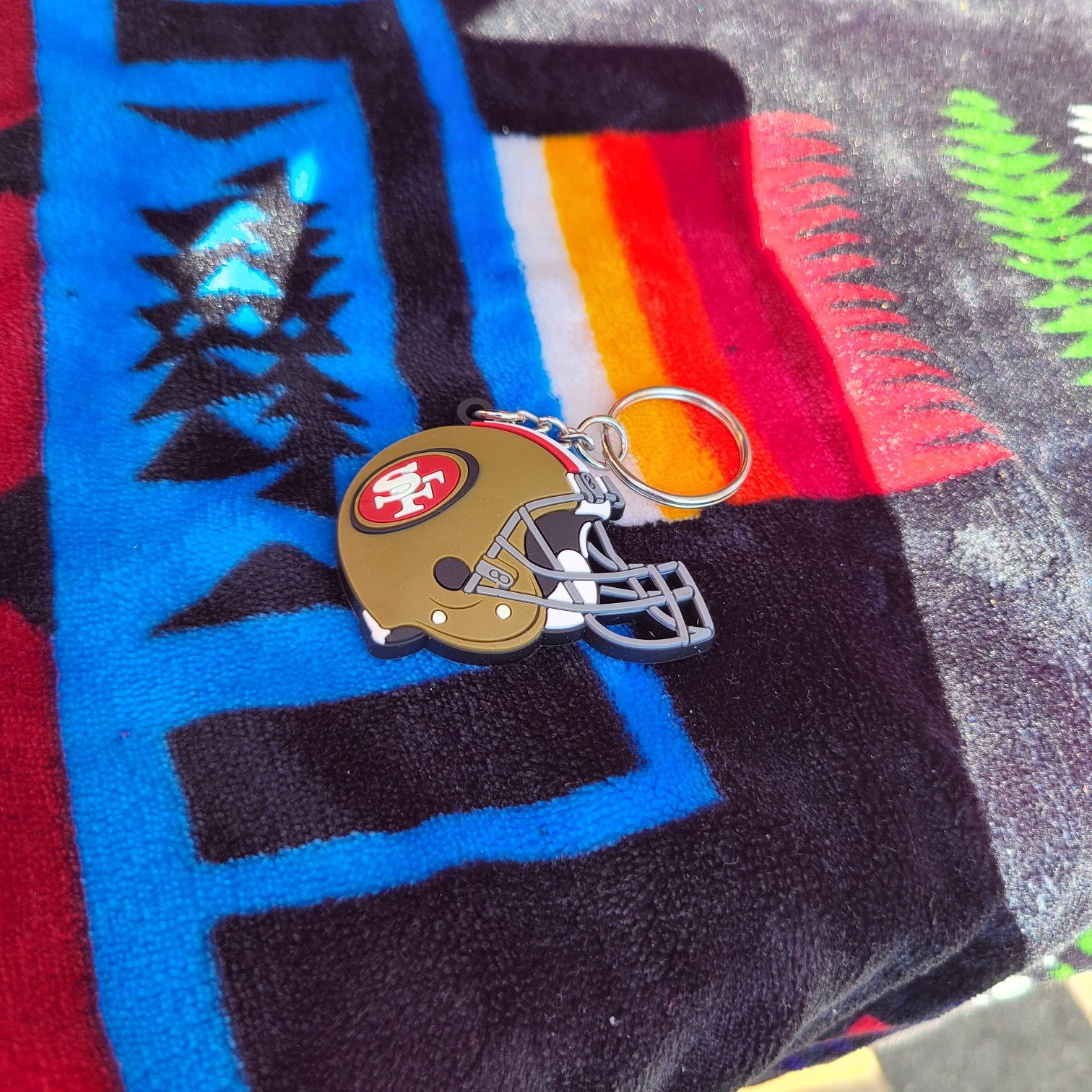 49ers key chain