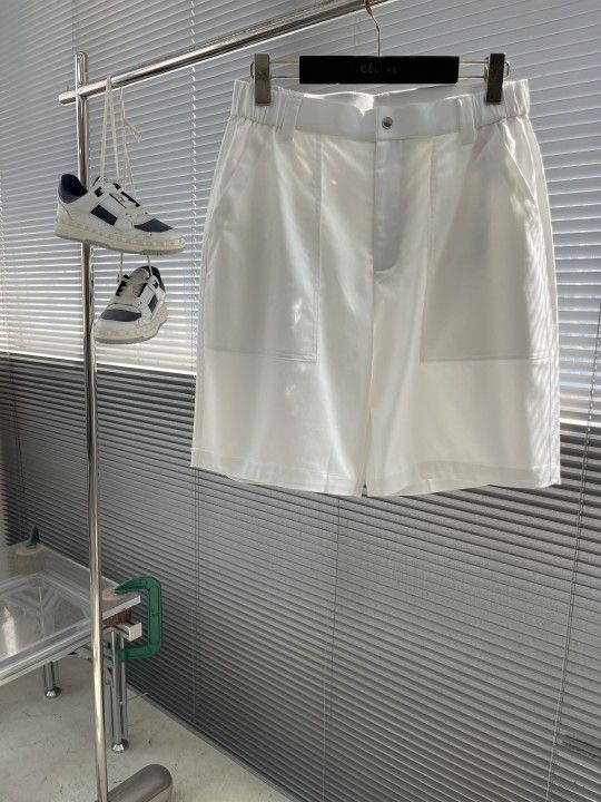 Men's white casual pants
