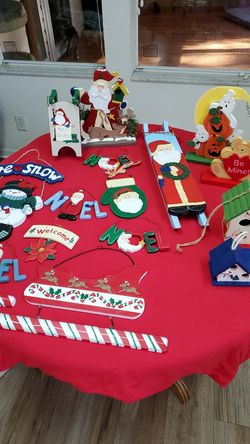 Hand made @ painted original holiday crafts