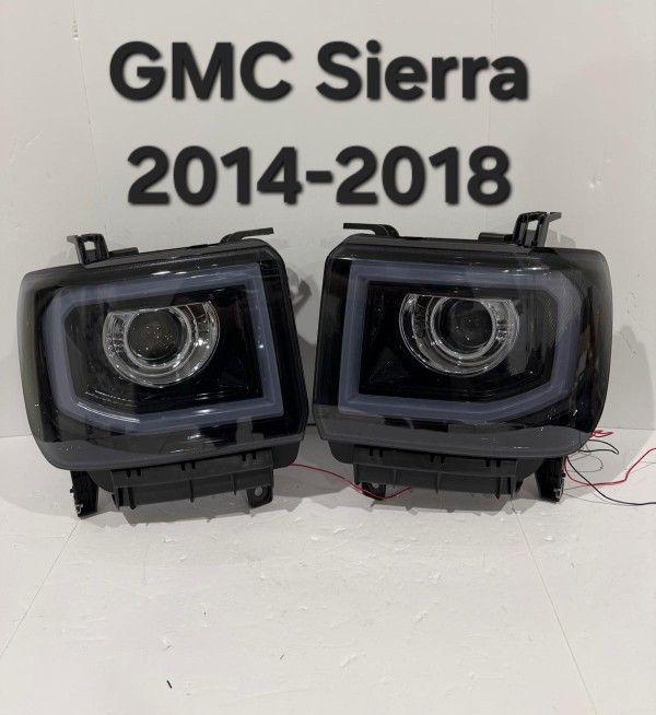 GMC Sierra 2014-2018 Headlights 