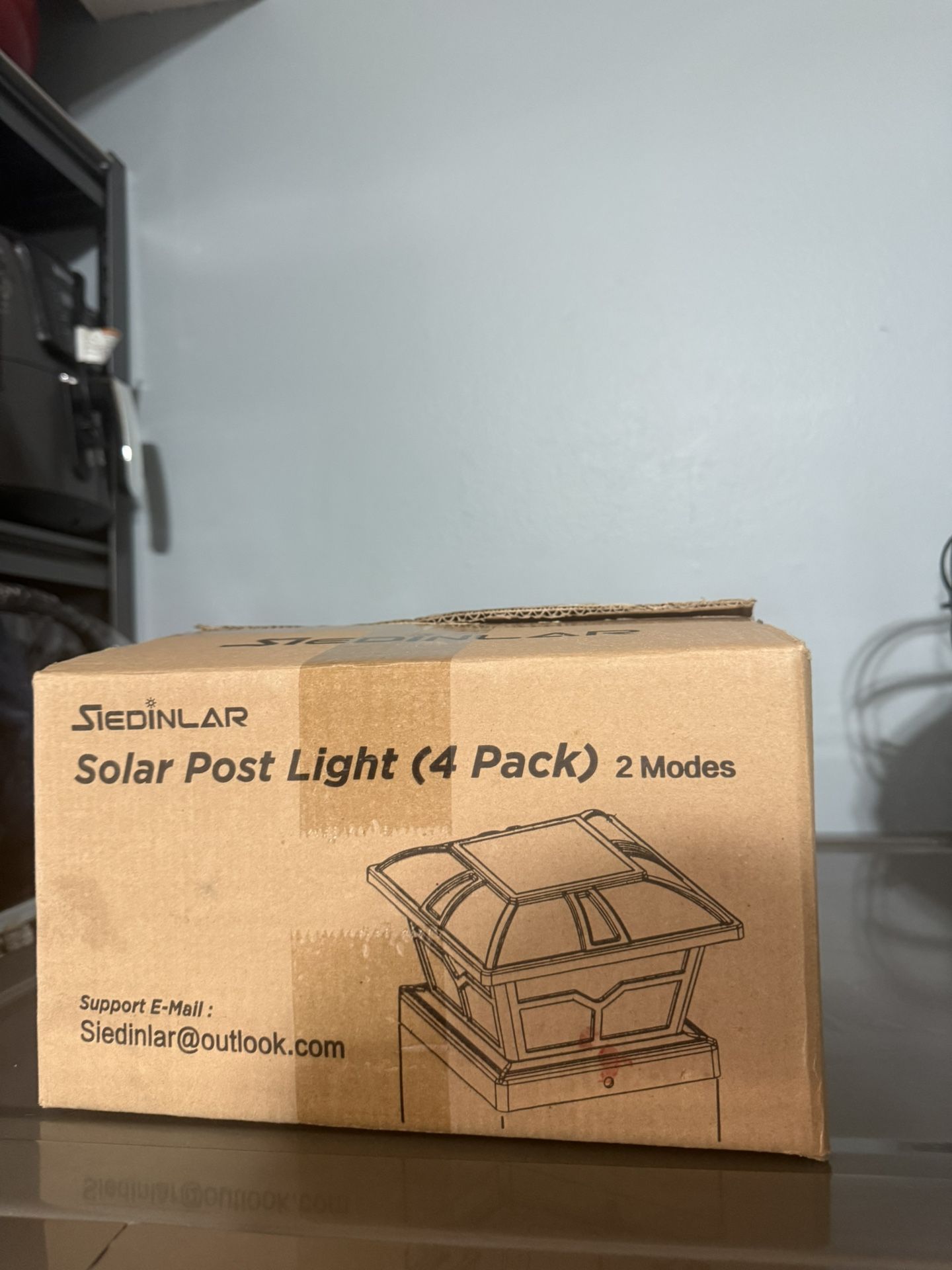 Solar Post Light