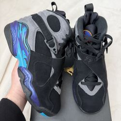 Aqua Jordan 8’s