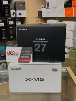 Fujifilm X-M5 + Fujinon 27mm F2.8