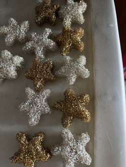 Gold and Silver Star  Light Design