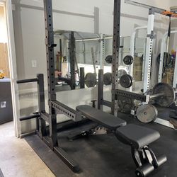 BRAND NEW WARRIOR DELUXE SQUAT RACK